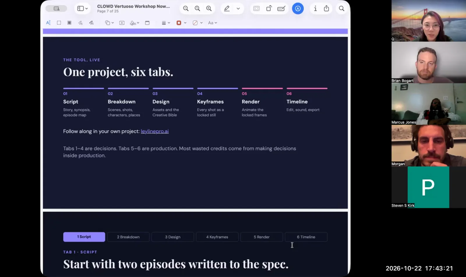 Using AI for Script Breakdown